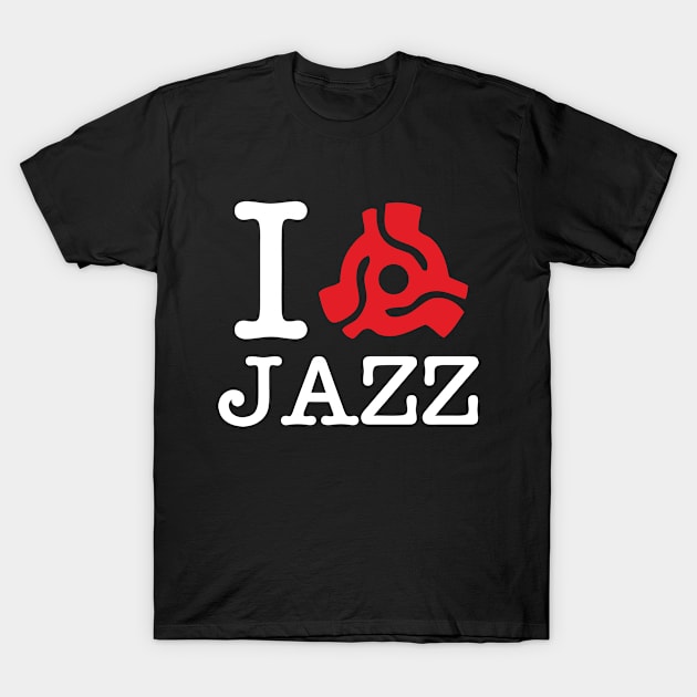 I 45 Adapter Jazz T-Shirt by forgottentongues